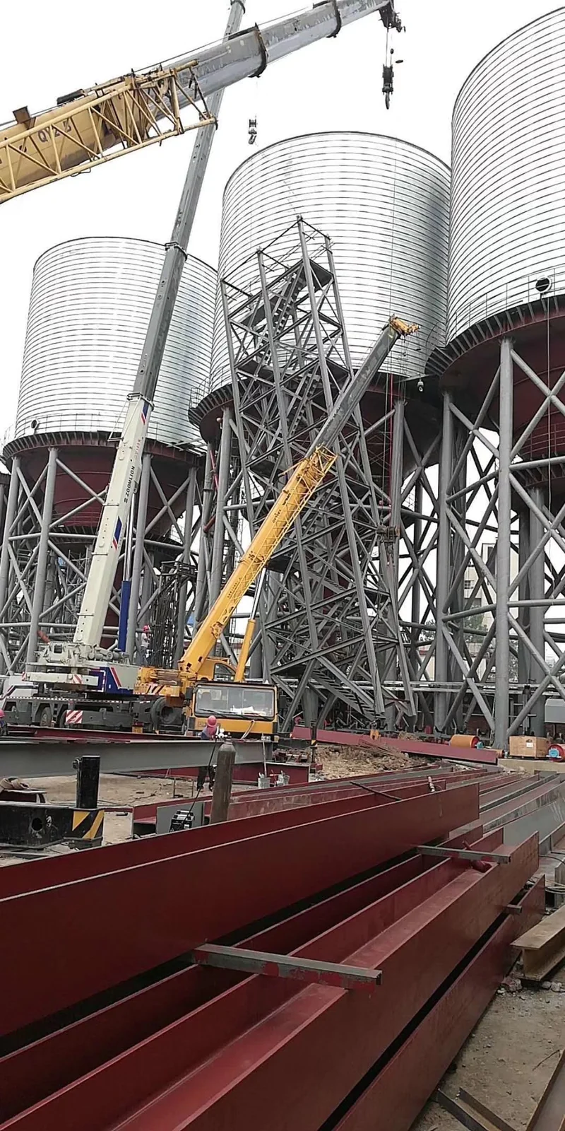 Coke and Silica Silo Assembly, view 5