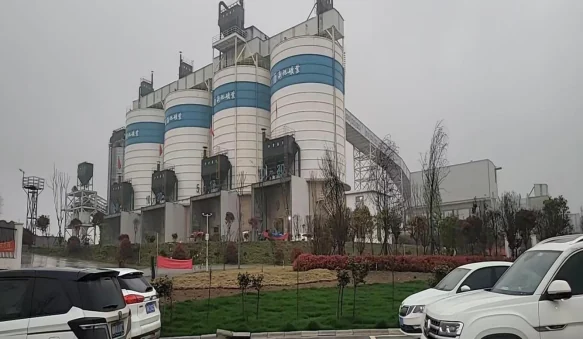 Sand and Aggregate Silo view 3